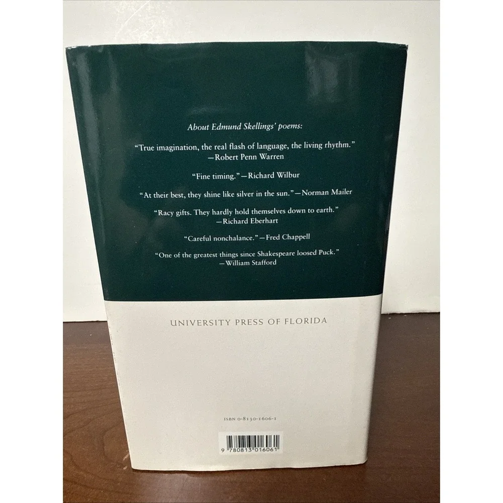 COLLECTED POEMS: 1958-1998 By Edmund Skellings - Hardcover - SIGNED -Audio‎ CD